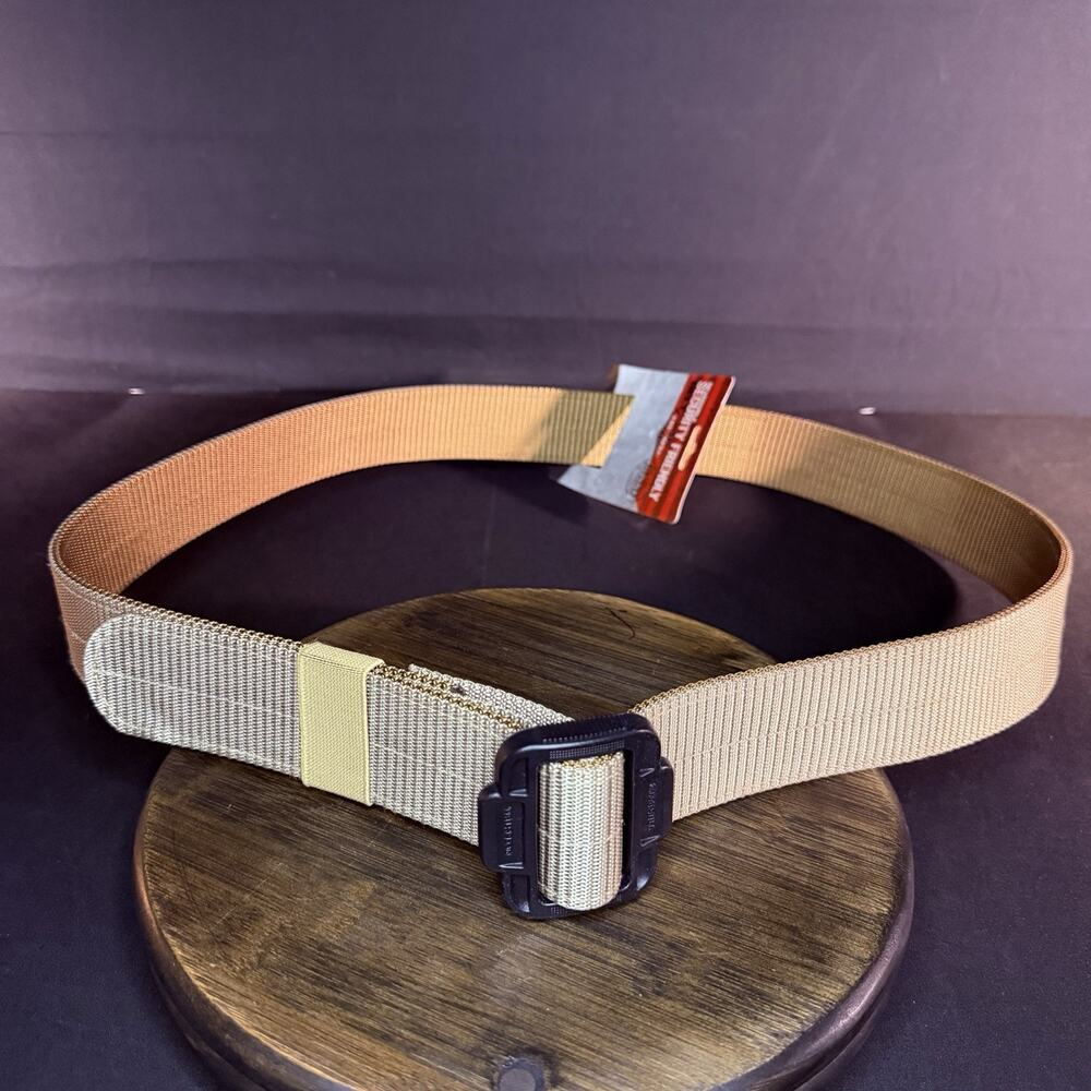 Tru-Spec Heavy Duty Gun Belt Size 3XL Tactical Nylon Reversible Tan & Coyote